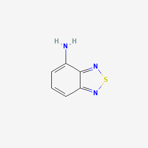 Benzo[c][1,2,5]thiadiazol-4-amine chemical structure (CAS 767-64-6)