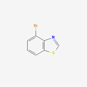 4-Bromobenzothiazole chemical structure (CAS 767-68-0)