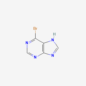 6-Bromo-7H-purine chemical structure (CAS 767-69-1)