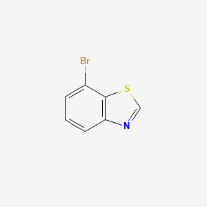 7-Bromobenzo[d]thiazole chemical structure (CAS 767-70-4)