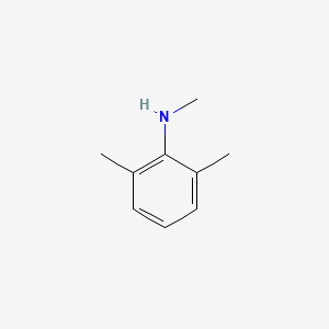 N,2,6-Trimethylaniline chemical structure (CAS 767-71-5)