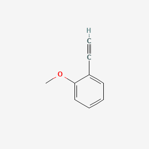2'-Methoxyphenyl acetylene chemical structure (CAS 767-91-9)