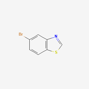 5-Bromobenzothiazole chemical structure (CAS 768-11-6)