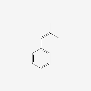 (2-Methylprop-1-en-1-yl)benzene chemical structure (CAS 768-49-0)
