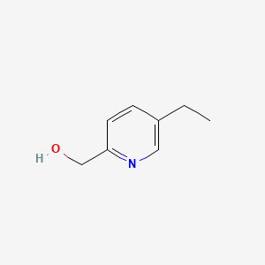 (5-Ethylpyridin-2-yl)methanol chemical structure (CAS 768-61-6)