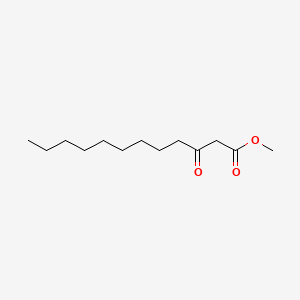 Methyl 3-oxododecanoate chemical structure (CAS 76835-64-8)