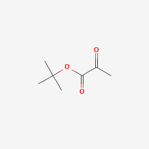tert-Butyl 2-oxopropanoate chemical structure (CAS 76849-54-2)
