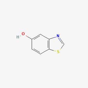 Benzo[d]thiazol-5-ol chemical structure (CAS 7686-41-1)