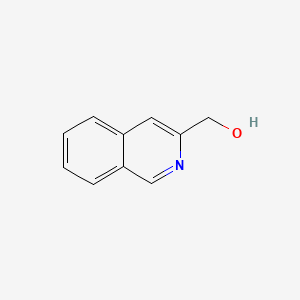 Isoquinolin-3-ylmethanol chemical structure (CAS 76884-34-9)