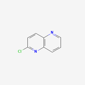 2-Chloro-1,5-naphthyridine chemical structure (CAS 7689-62-5)