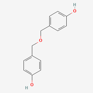 4,4'-(Oxybis(methylene))diphenol chemical structure (CAS 76890-93-2)