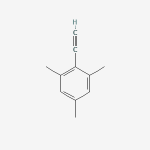 2-Ethynyl-1,3,5-trimethylbenzene chemical structure (CAS 769-26-6)
