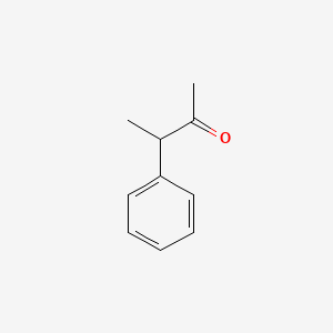 1-Methyl-1-phenyl-2-propanone chemical structure (CAS 769-59-5)
