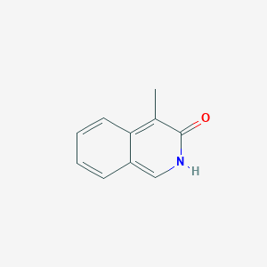 4-Methylisoquinolin-3-ol chemical structure (CAS 7697-67-8)