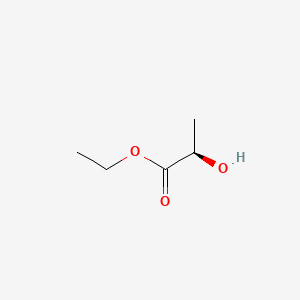 (R)-Ethyl 2-hydroxypropanoate chemical structure (CAS 7699-00-5)