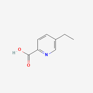 5-Ethylpicolinic acid chemical structure (CAS 770-08-1)