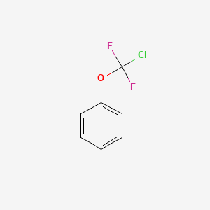 (Chlorodifluoromethoxy)benzene chemical structure (CAS 770-11-6)