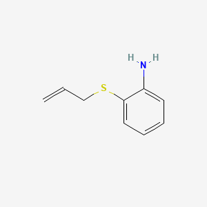 2-(Allylthio)aniline chemical structure (CAS 77053-20-4)