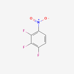 1,2,3-Trifluoro-4-nitrobenzene chemical structure (CAS 771-69-7)