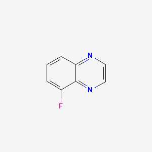 5-Fluoroquinoxaline chemical structure (CAS 77130-30-4)