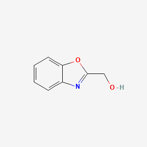 Benzo[d]oxazol-2-ylmethanol chemical structure (CAS 77186-95-9)