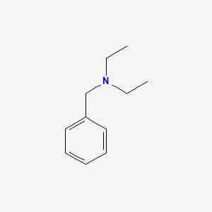 N-Benzyl-N-ethylethanamine chemical structure (CAS 772-54-3)