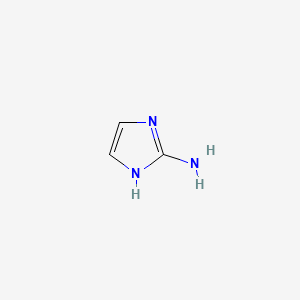 1H-Imidazol-2-amine chemical structure (CAS 7720-39-0)