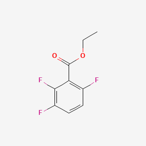 Ethyl 2,3,6-trifluorobenzoate chemical structure (CAS 773134-90-0)