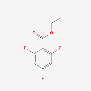 Ethyl 2,4,6-trifluorobenzoate chemical structure (CAS 773134-91-1)