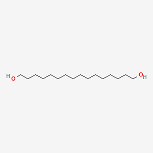 1,16-Hexadecanediol chemical structure (CAS 7735-42-4)