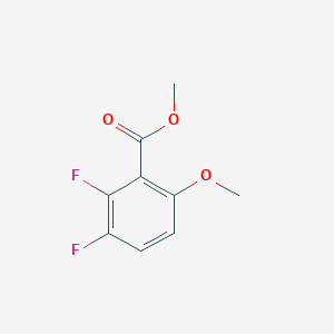 Methyl 2,3-difluoro-6-methoxybenzoate chemical structure (CAS 773876-05-4)
