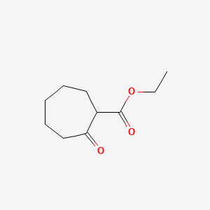 Ethyl 2-Oxocycloheptanecarboxylate chemical structure (CAS 774-05-0)