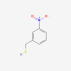 (3-Nitrophenyl)methanethiol chemical structure (CAS 77472-39-0)