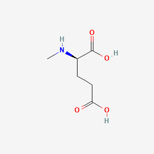 (R)-2-(Methylamino)pentanedioic acid chemical structure (CAS 77481-28-8)