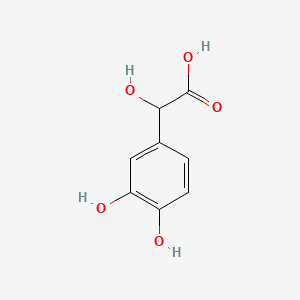 rac 3,4-Dihydroxymandelic Acid chemical structure (CAS 775-01-9)