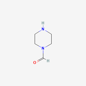 1-Piperazinecarbaldehyde chemical structure (CAS 7755-92-2)
