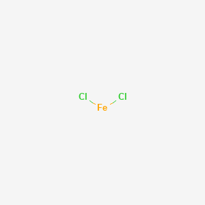 Iron(II) chloride chemical structure (CAS 7758-94-3)