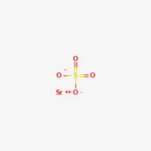 Strontium Sulphate chemical structure (CAS 7759-02-6)
