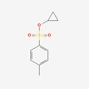 Cyclopropyl 4-methylbenzenesulfonate chemical structure (CAS 7761-76-4)