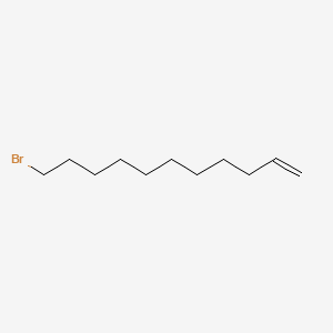 11-Bromo-1-undecene chemical structure (CAS 7766-50-9)
