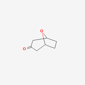 8-Oxabicyclo[3.2.1]octan-3-one chemical structure (CAS 77745-32-5)