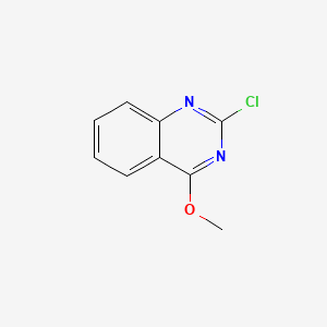 2-Chloro-4-methoxyquinazoline chemical structure (CAS 77767-98-7)