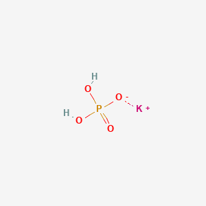 Monopotassiumphosphate chemical structure (CAS 7778-77-0)