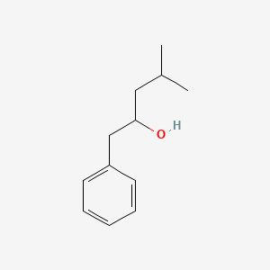 4-Methyl-1-phenyl-2-pentanol chemical structure (CAS 7779-78-4)