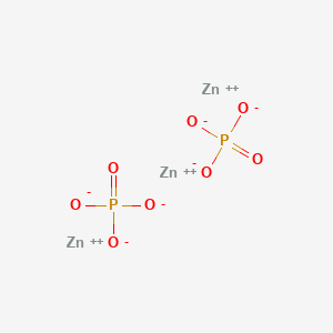 Zincphosphate chemical structure (CAS 7779-90-0)