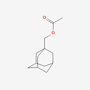 Adamantan-1-ylmethyl acetate chemical structure (CAS 778-11-0)