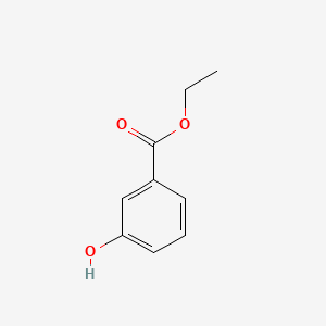 Ethyl 3-hydroxybenzoate chemical structure (CAS 7781-98-8)