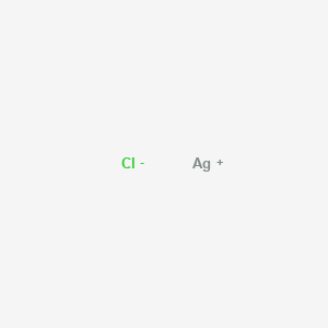 Silver(I) chloride chemical structure (CAS 7783-90-6)