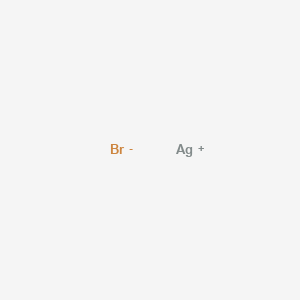 Silver bromide chemical structure (CAS 7785-23-1)