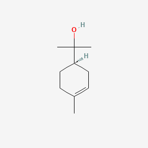 (R)-2-(4-Methylcyclohex-3-en-1-yl)propan-2-ol chemical structure (CAS 7785-53-7)